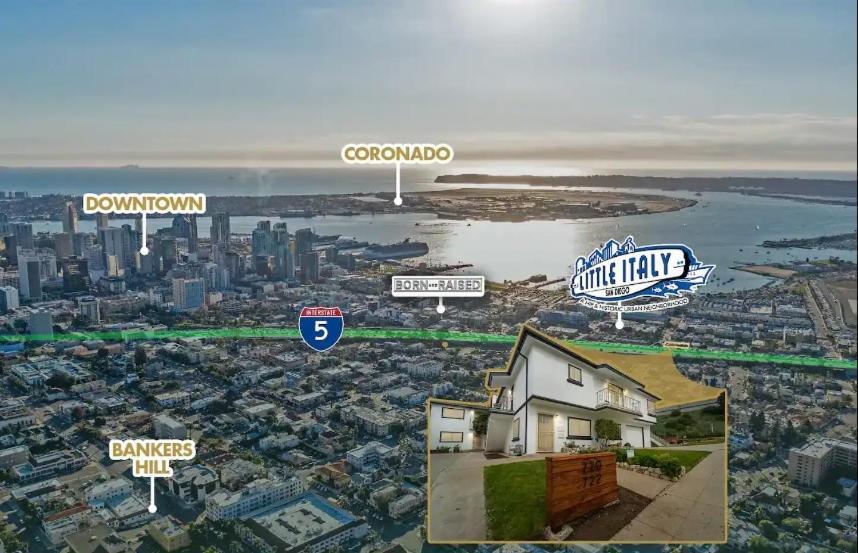 Perla D'Italia -1Br- Free Driveway Parking -1 Car Apartamento San Diego Exterior foto